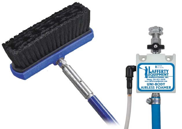 Uni-Body Soft Brush Airless Foamer Complete