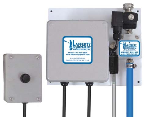 Timed Asphalt Release Airless Foamer Complete