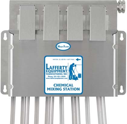 4-Way Push Lever Mixing Station