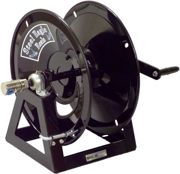 Steel Frame Non-Swivel Hose Reel - 150'