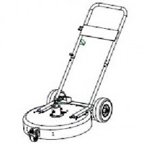 Steel Eagle 24" Surface Spinner with Deublin Union