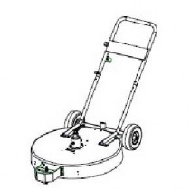 Steel Eagle 30" Surface Spinner with Deublin Union - 4 Arms