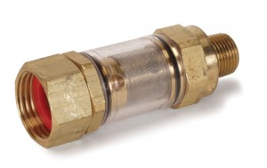 Inline Clearview Filter- Inlet Filter 1/2 Npt 3/4Gh