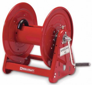 Heavy Duty Hand Crank Reel 1/2 Hose- 200 ft Capacity