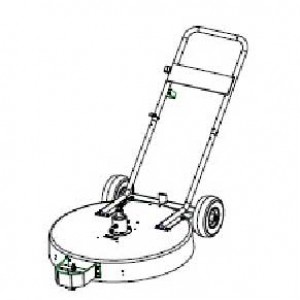 Steel Eagle 30" Surface Spinner with Deublin Union - 2 Arms